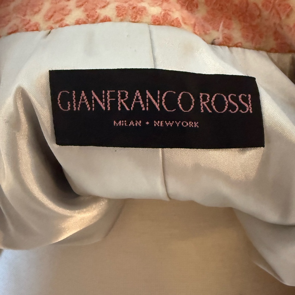 Gianfranco Rossi Patterned Wool & Cashmere Blazer… - image 8